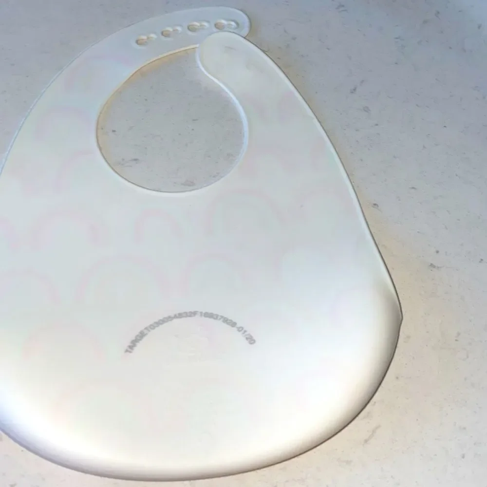 Colorful Rainbow Silicone‎ Bib